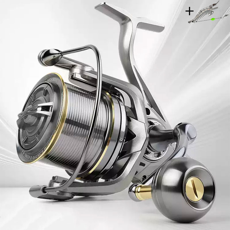 Trolling Reel - Spinning Fishing Reel Metal Wire Cup
