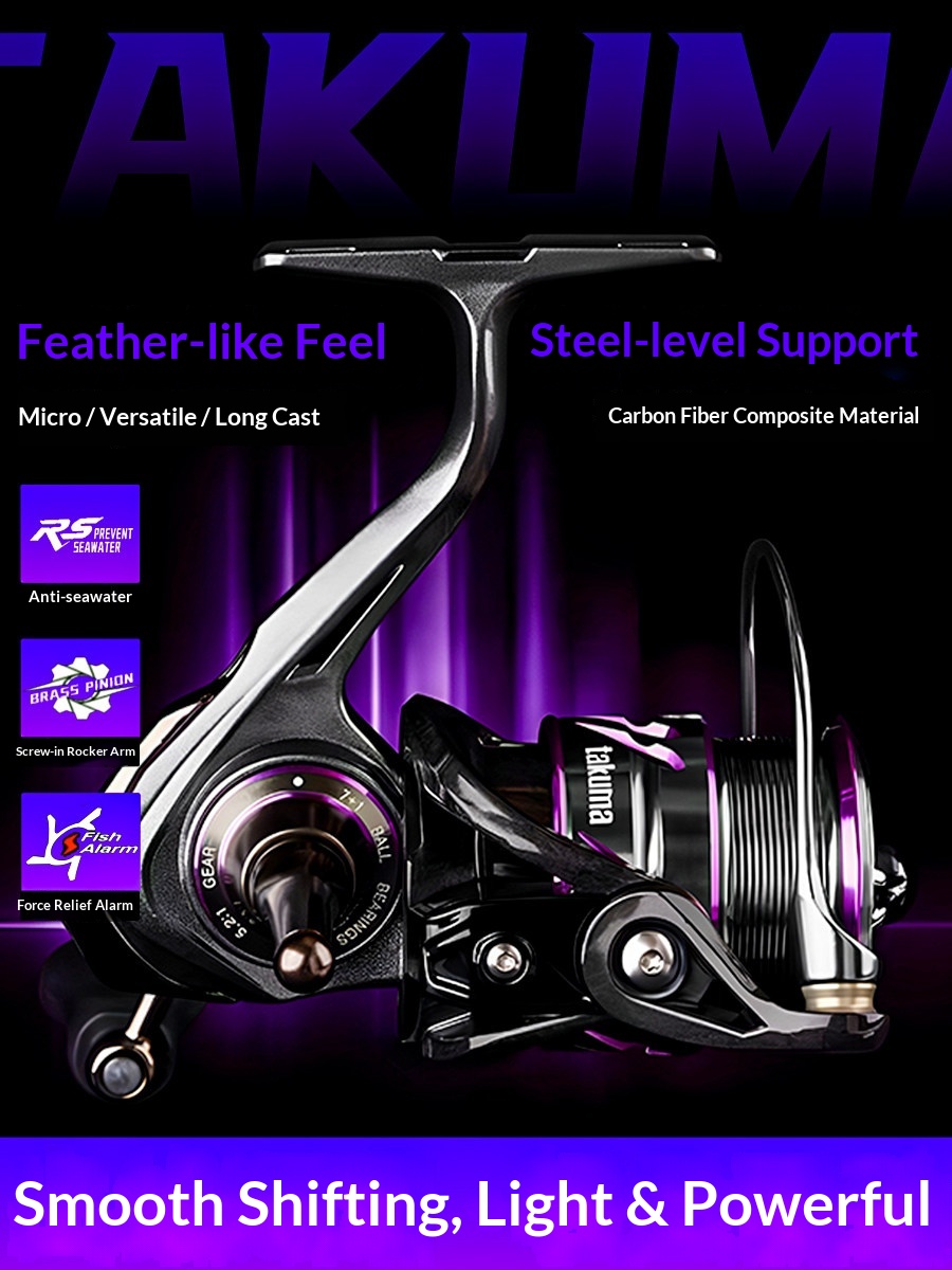 Trolling Reel - Takuma P1 Plus Lingxi Spinning Fishing