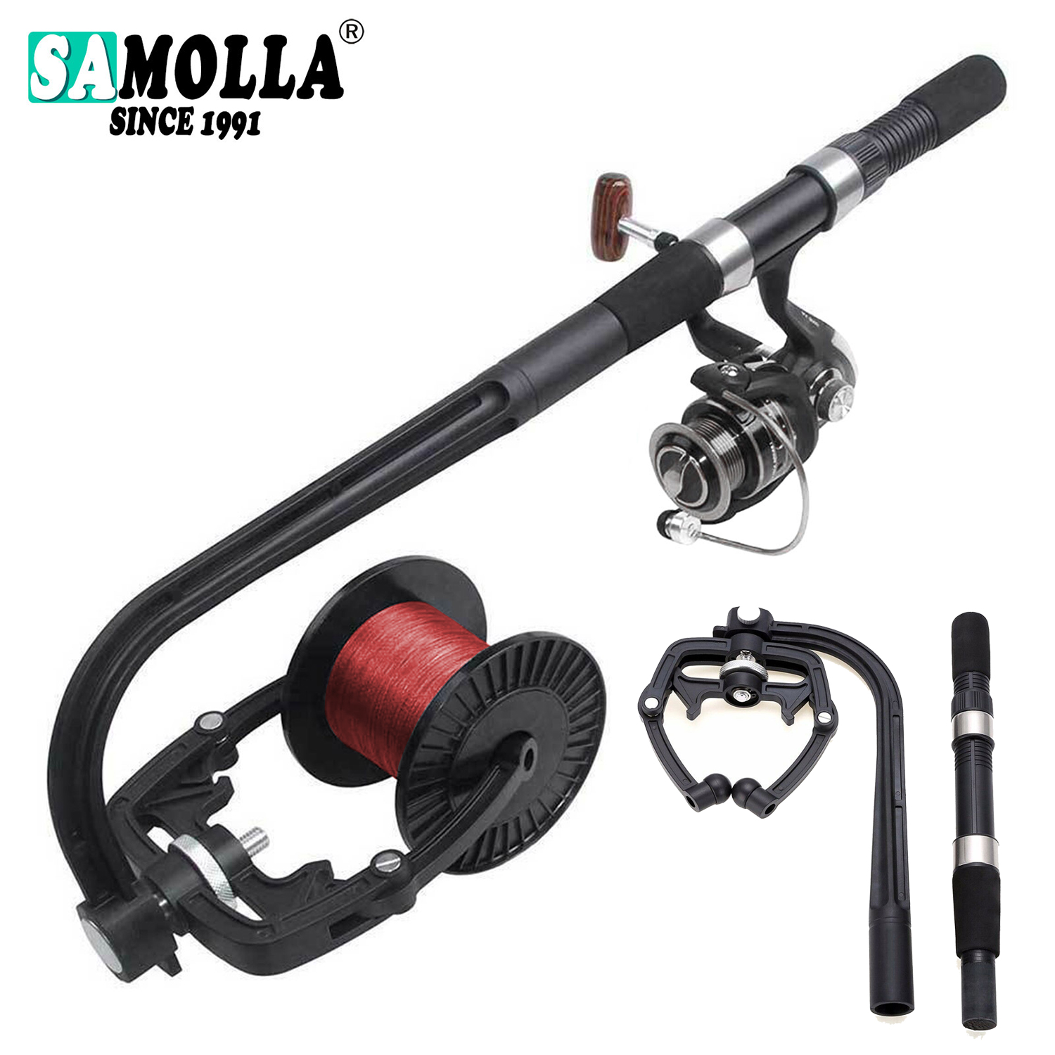 Fishing Line Spooler For Spinn - Spincast Reel ulasan dan harga