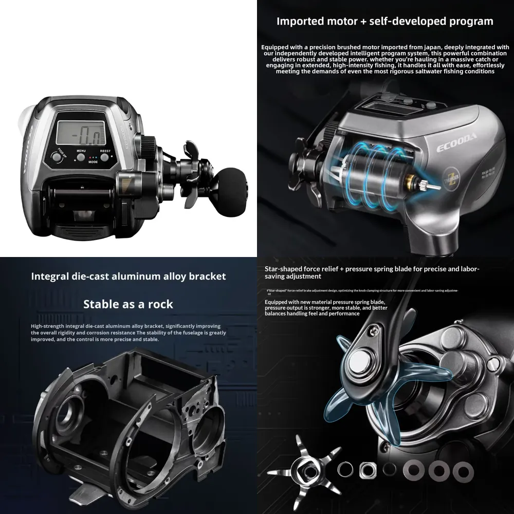 【2026 Hot Selling】 Ecooda New  - Electric Reel ulasan dan harga
