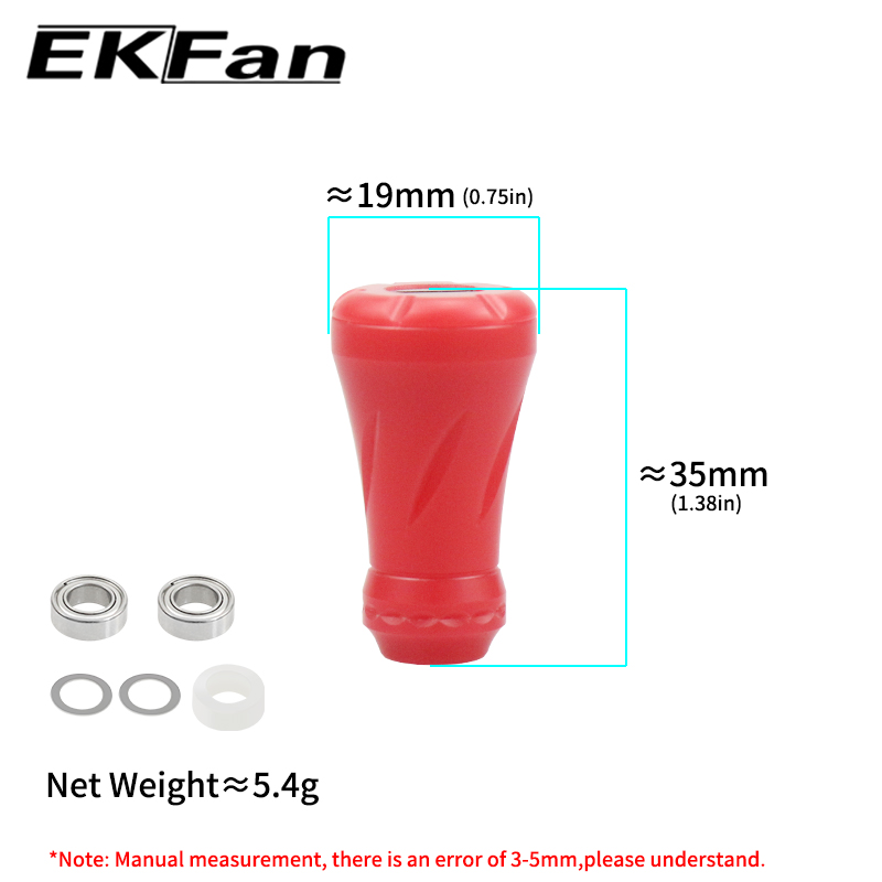 EKFan Reel Knob Ultralight POM - Spincast Reel ulasan dan harga