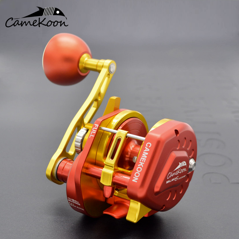 CAMEKOON Overhead Saltwater Re - Trolling Reel ulasan dan harga