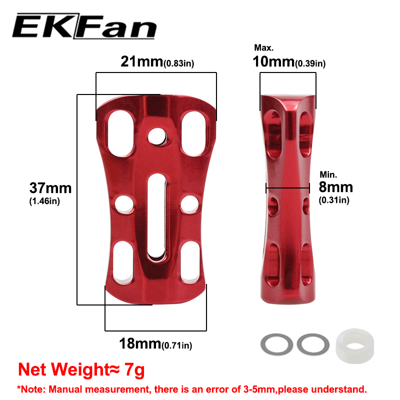 EKFan 1pc Aluminum Alloy Hollo - Spincast Reel ulasan dan harga