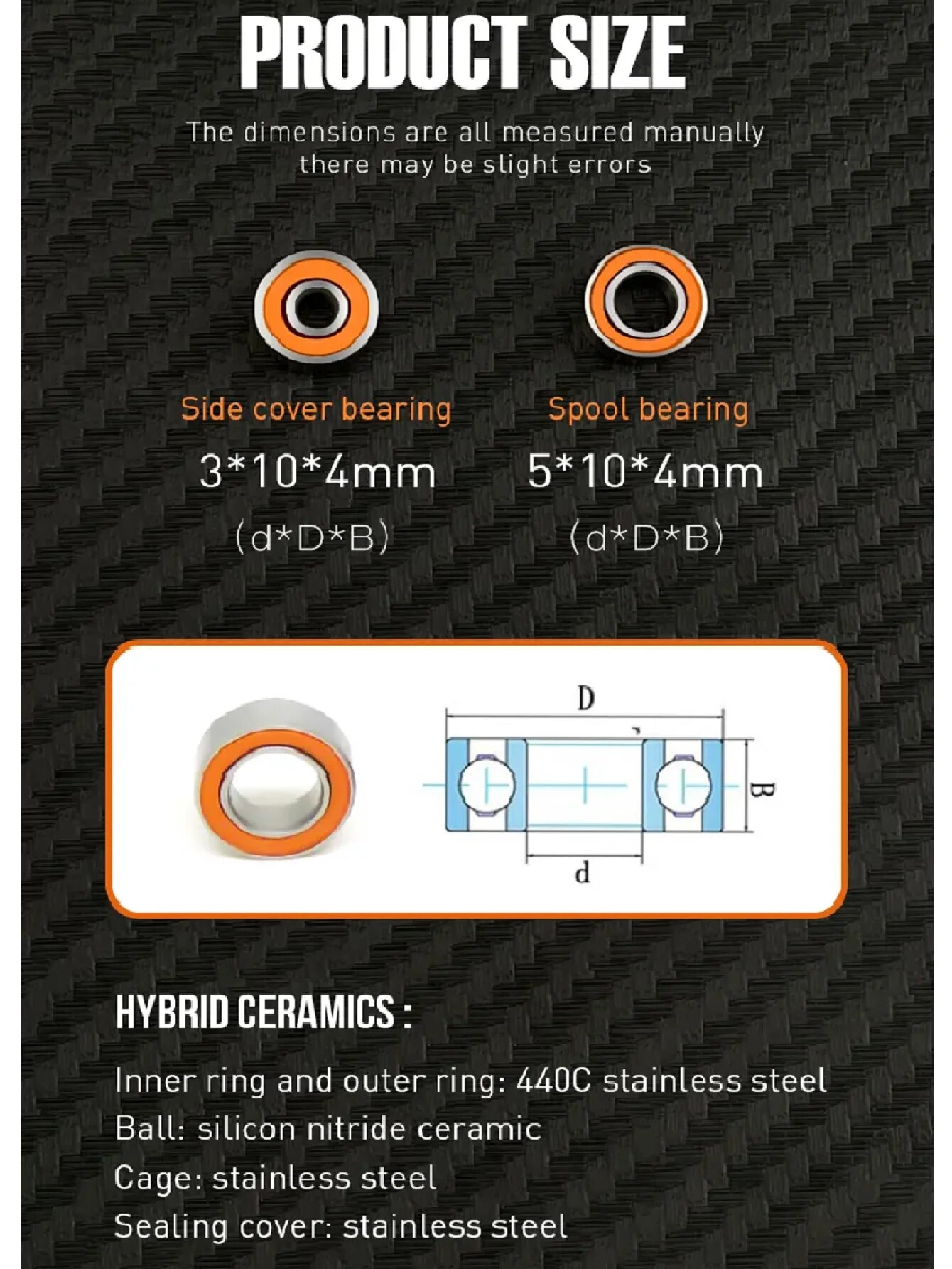 SEASIR Semi-Ceramic Hybrid Fis - Reel Spare Spool ulasan dan harga