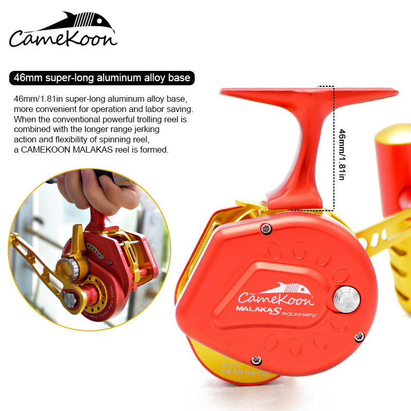 CAMEKOON MALAKAS Series Unders - Trolling Reel ulasan dan harga