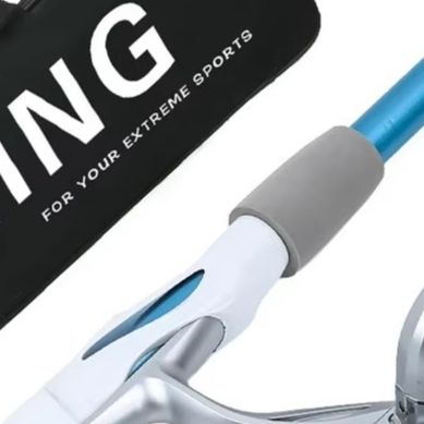Blue White 1.8M Fishing Rod Re - Reel Bag ulasan dan harga