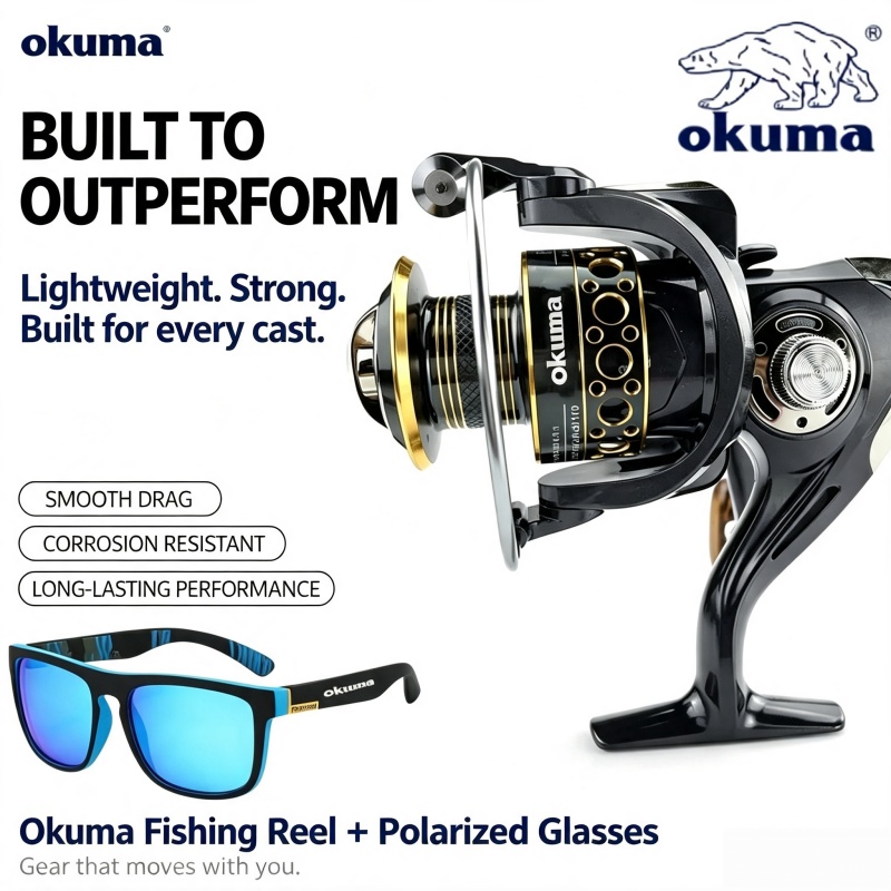 OKUMA-Spinning Reel, MetalUltr - Trolling Reel ulasan dan harga